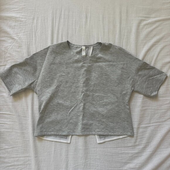 Lululemon Minimal Short Sleeve Top Open Back - Picture 1 of 2
